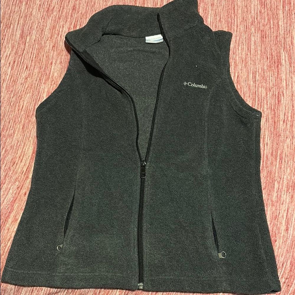Columbia Black Fleece Vest